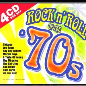 Rock N Roll of the 70's Audio CD Volume 3 & 4 Only